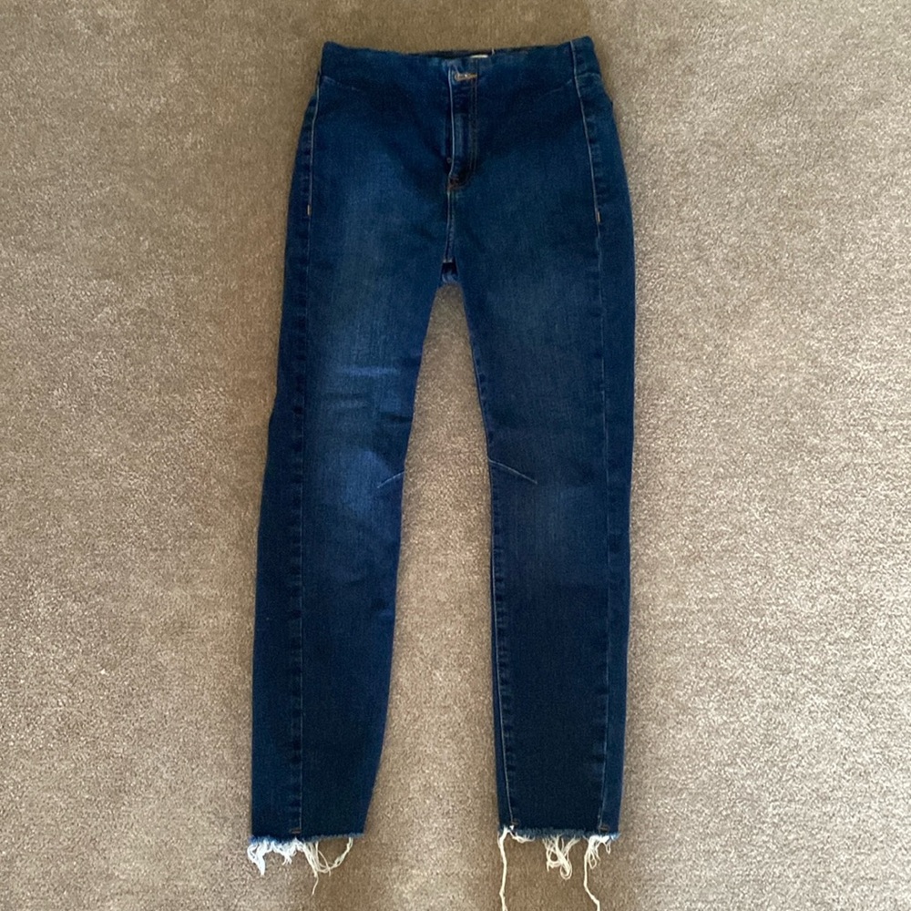 Free People Mid Rise skinny jeans